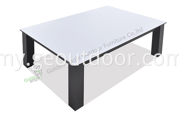 Aluminum Table with HPL Top